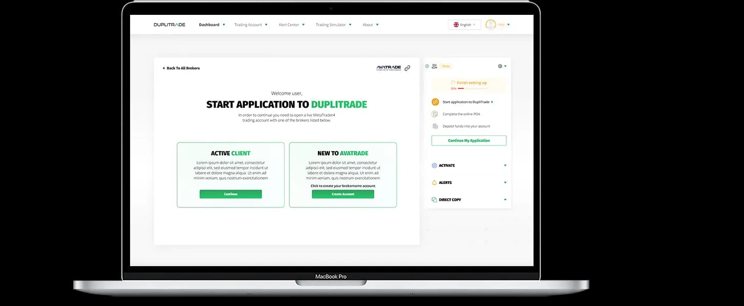 Getting Started | DupliTrade